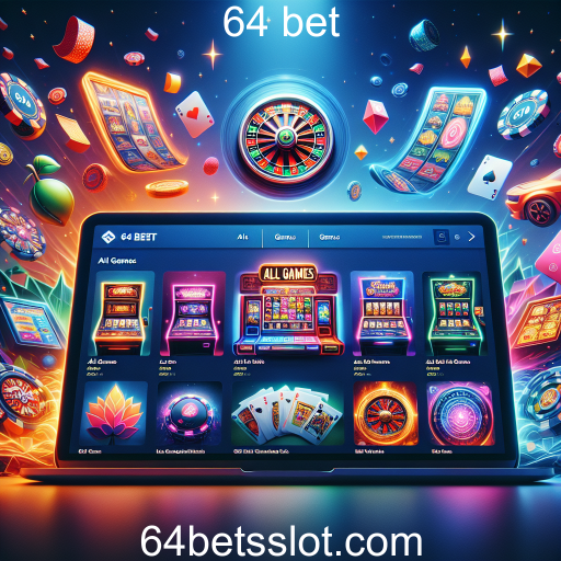 Descubra a Categoria 'Todos os Jogos' na 64 bet